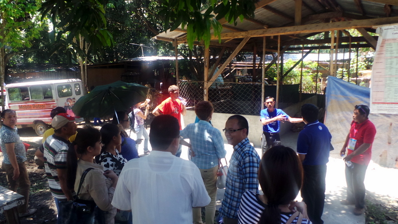 The BSWMC of Carmen visit Barangay Gusa's brand new Materials Recovery Facility